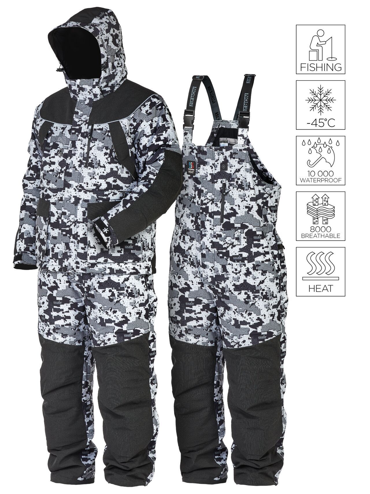 Костюм зим. Norfin EXPLORER 2 CAMO HEAT 04 р.XL Костюм зим. Norfin EXPLORER 2 CAMO HEAT 04 р.XL