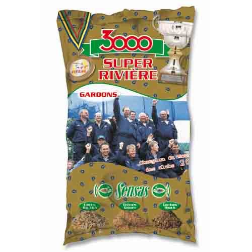 Прикормка Sensas 3000 Super Riviere Gardon 1кг Прикормка Sensas 3000 Super Riviere Gardon 1кг