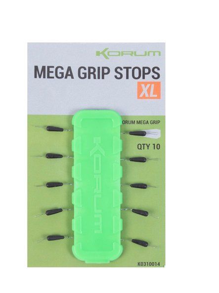 Стопоры резиновые KORUM Mega Grip Stops XL / 10шт. Стопоры резиновые KORUM Mega Grip Stops XL / 10шт.