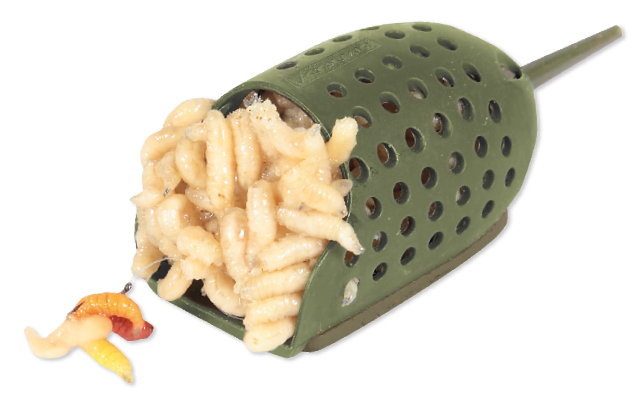 Кормушка Colmic STICKY MAGGOTS FEEDER: EXTRA L. 30gr