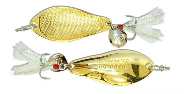 Блесна Kosadaka WARGA spoon, 62мм, 15г., Gold WR-15G Блесна Kosadaka WARGA spoon, 62мм, 15г., Gold WR-15G