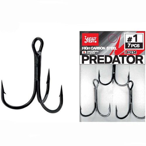 Крючки-тройники Lucky John PREDATOR сер. LJH236 №8