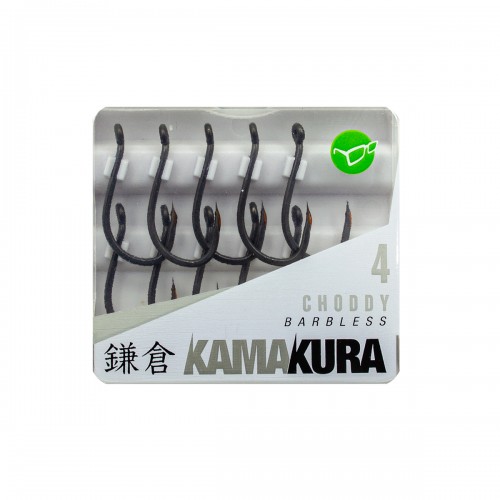 Крючок KORDA Kamakura Choddy Barbless безбородый 10шт №8