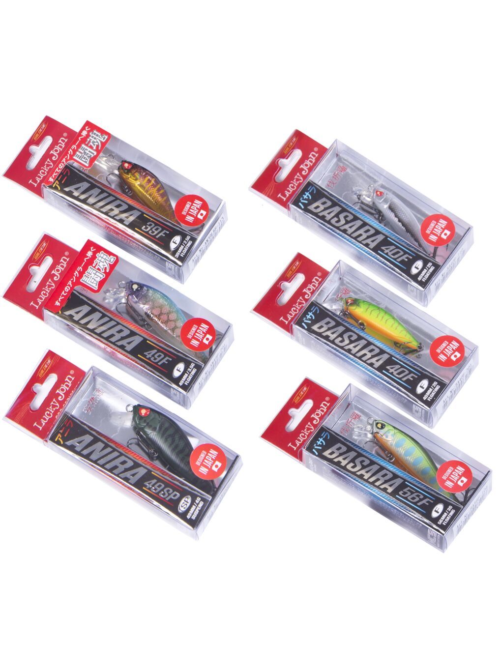 Воблеры LJ Pro Series 02 SET 6шт. набор Воблеры LJ Pro Series 02 SET 6шт. набор