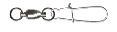 Карабины Cralusso  Ball bearing swivel with snap 6шт №0