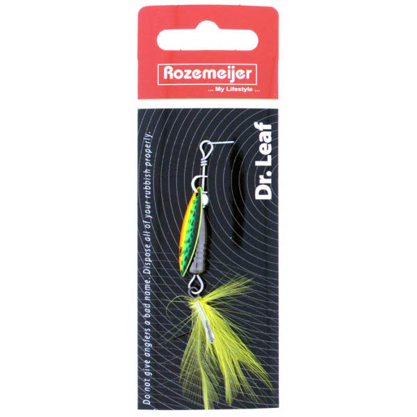 Блесна вращающаяся ROZEMEIJER DR. LEAF - №3 / 8g - Fire Tiger Блесна вращающаяся ROZEMEIJER DR. LEAF - №3 / 8g - Fire Tiger