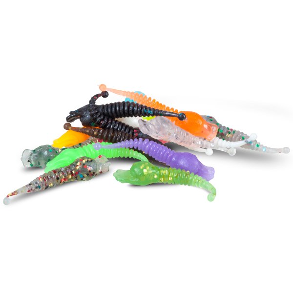 Силиконовые приманки IRON TROUT DUCK SPIKE 3см цв. Silver Flasher - 8шт.. Фото N2 Силиконовые приманки IRON TROUT DUCK SPIKE 3см цв. Silver Flasher - 8шт.. Фото N2