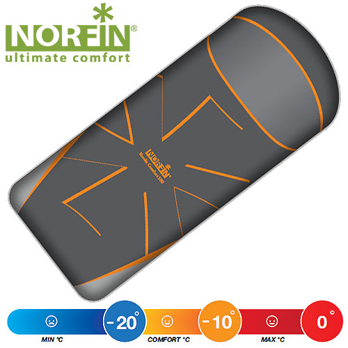Мешок-одеяло спальный Norfin NORDIC COMFORT 500 NS молния слева