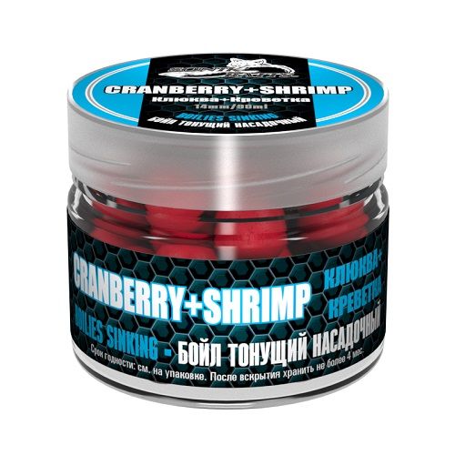 Бойлы Насад. Тон. Sonik Baits Crenberry-Shrimp 14Мм 90Мл Бойлы Насад. Тон. Sonik Baits Crenberry-Shrimp 14Мм 90Мл