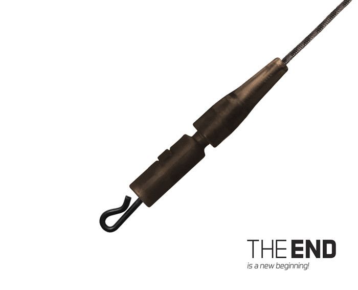Противозакручиватель с клипсой Delphin THE END Leadcore + PIN clip / 45lbs - 3шт.. Фото N2 Противозакручиватель с клипсой Delphin THE END Leadcore + PIN clip / 45lbs - 3шт.. Фото N2