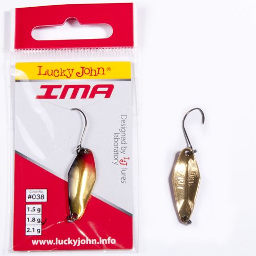 Блесна колеблющаяся Lucky John TR IMA 29мм 1,8гр цв.038 Блесна колеблющаяся Lucky John TR IMA 29мм 1,8гр цв.038