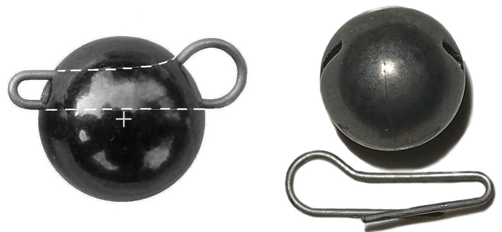Чебурашка разборная Kosadaka Tungsten Jig Head Nickel 8гр