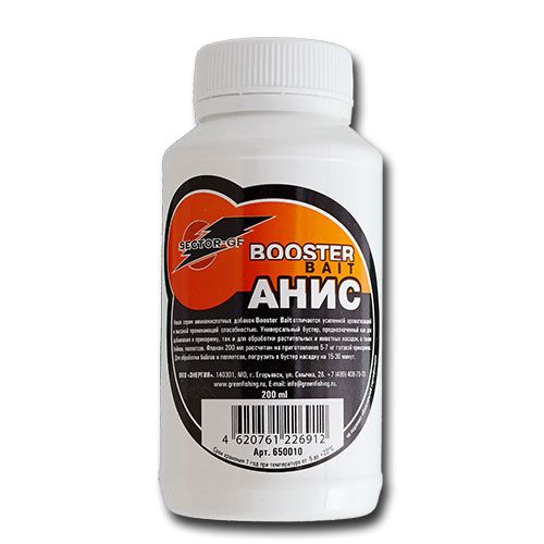 Добавка аминокисл. GF Booster Bait АНИС 0.2л Добавка аминокисл. GF Booster Bait АНИС 0.2л