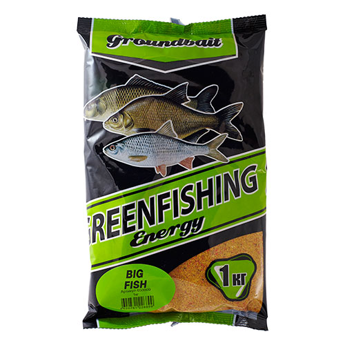 Прикормка GF Energy BIG FISH 1кг Прикормка GF Energy BIG FISH 1кг