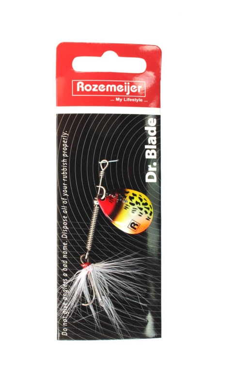Блесна вращающаяся ROZEMEIJER DR. BLADE / 3,7g - Red Head Блесна вращающаяся ROZEMEIJER DR. BLADE / 3,7g - Red Head
