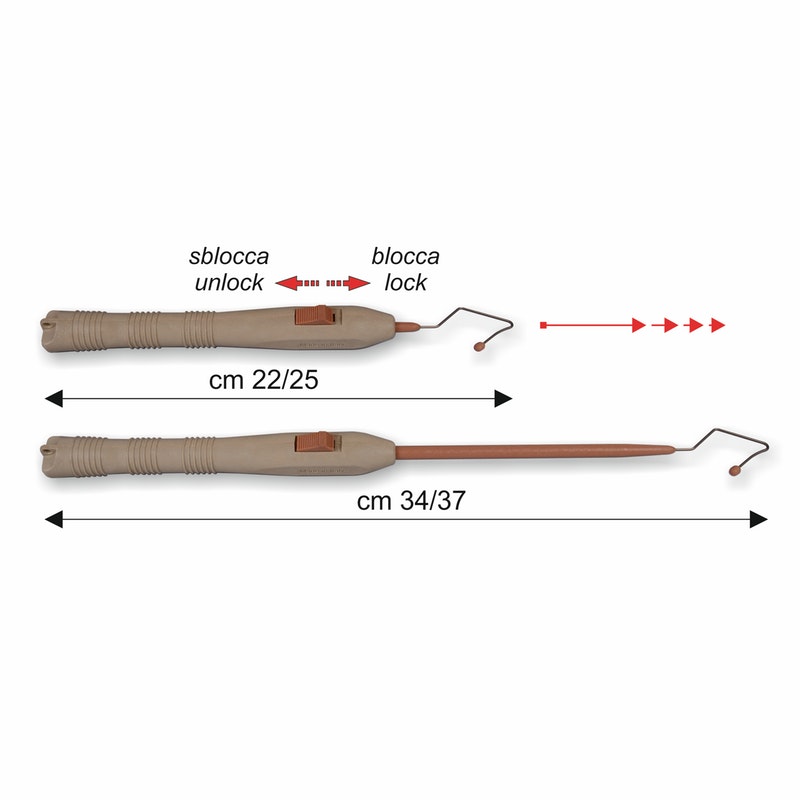 Телескоп. экстрактор STONFO SLAMA RELEASER для форели и крупной рыбы рыбы-Big size 34/37cm. Фото N2 Телескоп. экстрактор STONFO SLAMA RELEASER для форели и крупной рыбы рыбы-Big size 34/37cm. Фото N2