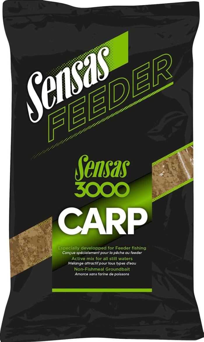 Прикормка Sensas 3000 Feeder CARP 1кг Прикормка Sensas 3000 Feeder CARP 1кг