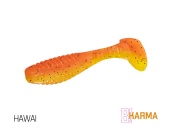 Виброхвост DELPHIN KARMA UVs / 10cm / HAWAI - 5шт. Виброхвост DELPHIN KARMA UVs / 10cm / HAWAI - 5шт.