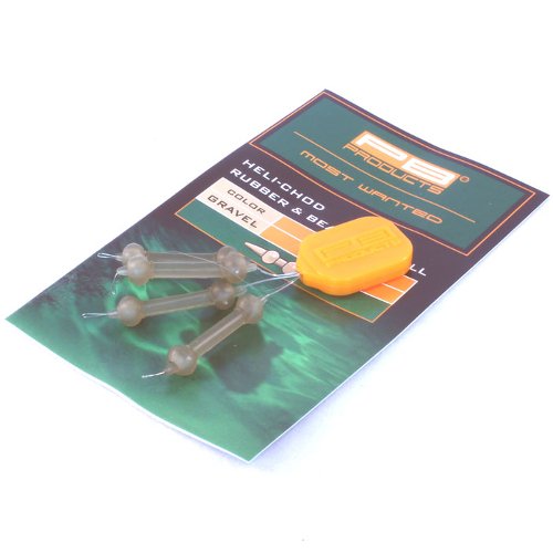 Набор для оснастки PB ProductsHeli-Chod X-small Rubber & Beads - Cravel / 4шт. Набор для оснастки PB ProductsHeli-Chod X-small Rubber & Beads - Cravel / 4шт.