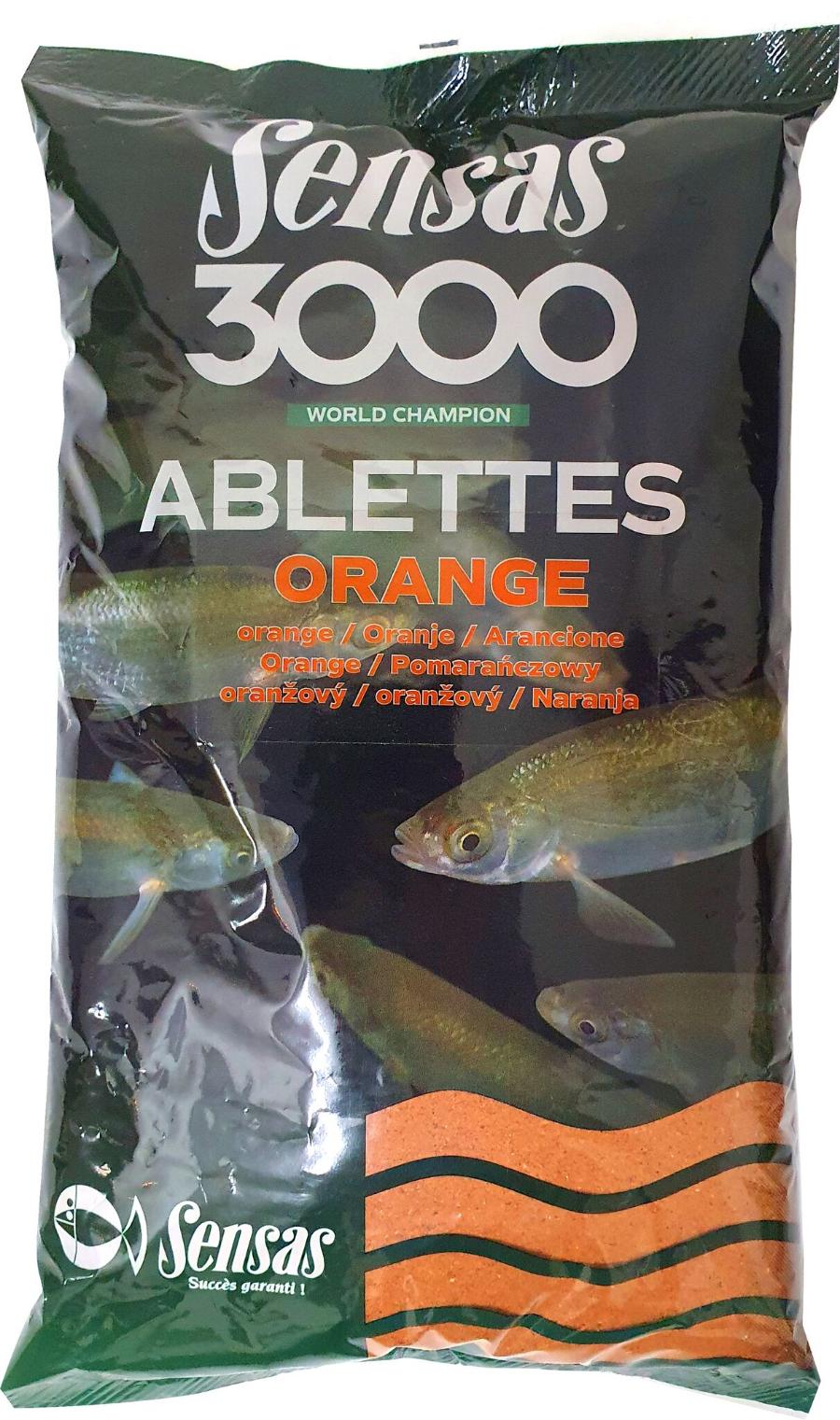 Прикормка Sensas 3000 ABBLETES (Уклейка) Orange 1кг Прикормка Sensas 3000 ABBLETES (Уклейка) Orange 1кг