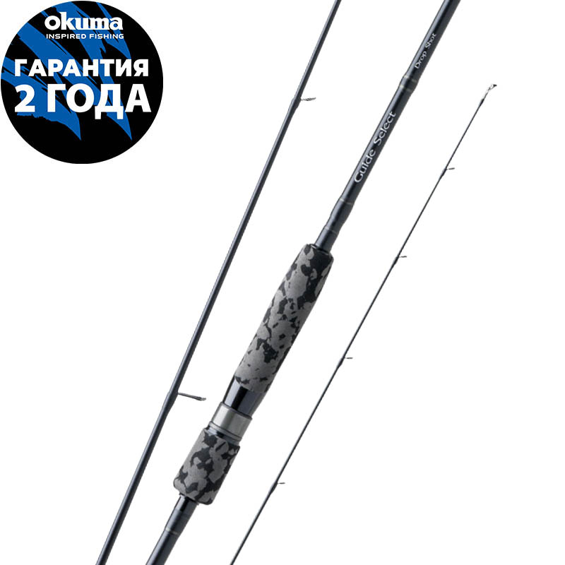 Удилище OKUMA Guide Select Drop Shot Spinning 7'9" 235cm ML 7-21g 2pcs Удилище OKUMA Guide Select Drop Shot Spinning 7'9" 235cm ML 7-21g 2pcs