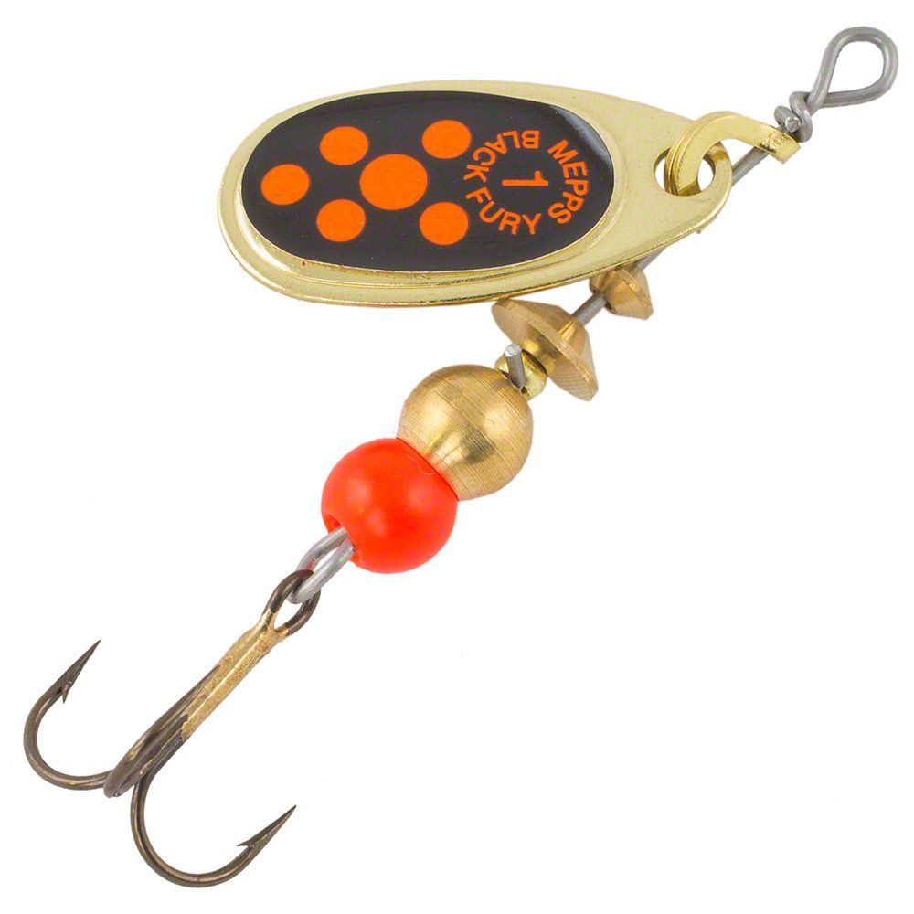 Блесна Mepps COMET BLACK FURY OR FLUO ORANGE №1 3,5гр Блесна Mepps COMET BLACK FURY OR FLUO ORANGE №1 3,5гр