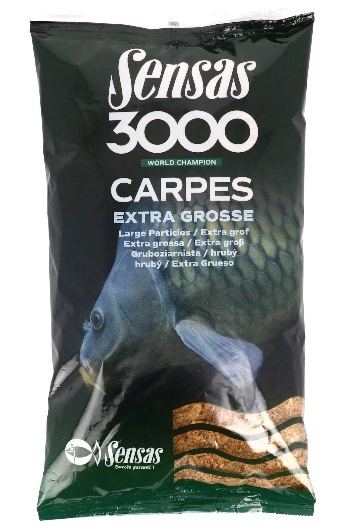 Прикормка Sensas 3000 CARP Extra Grosse 1кг Прикормка Sensas 3000 CARP Extra Grosse 1кг