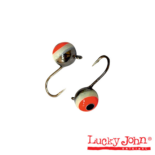 Мормышка вольфрамовая Lucky John ШАР с петел. и глаз. 030 B