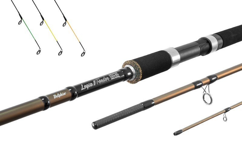 Удилище фидерное Delphin LEGIA Feeder 3+3 tips / 360cm - 120g Удилище фидерное Delphin LEGIA Feeder 3+3 tips / 360cm - 120g
