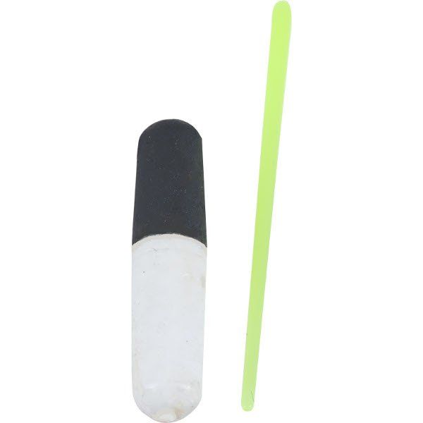 Цилиндр плавающий со стопором IRON TROUT Pilot Stick - Black/White - 8шт. S / 3 x 12mm