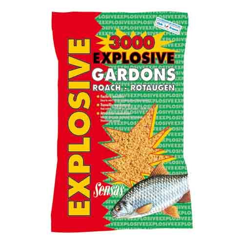 Прикормка Sensas 3000 EXPLOSIVE Gardon 1кг Прикормка Sensas 3000 EXPLOSIVE Gardon 1кг
