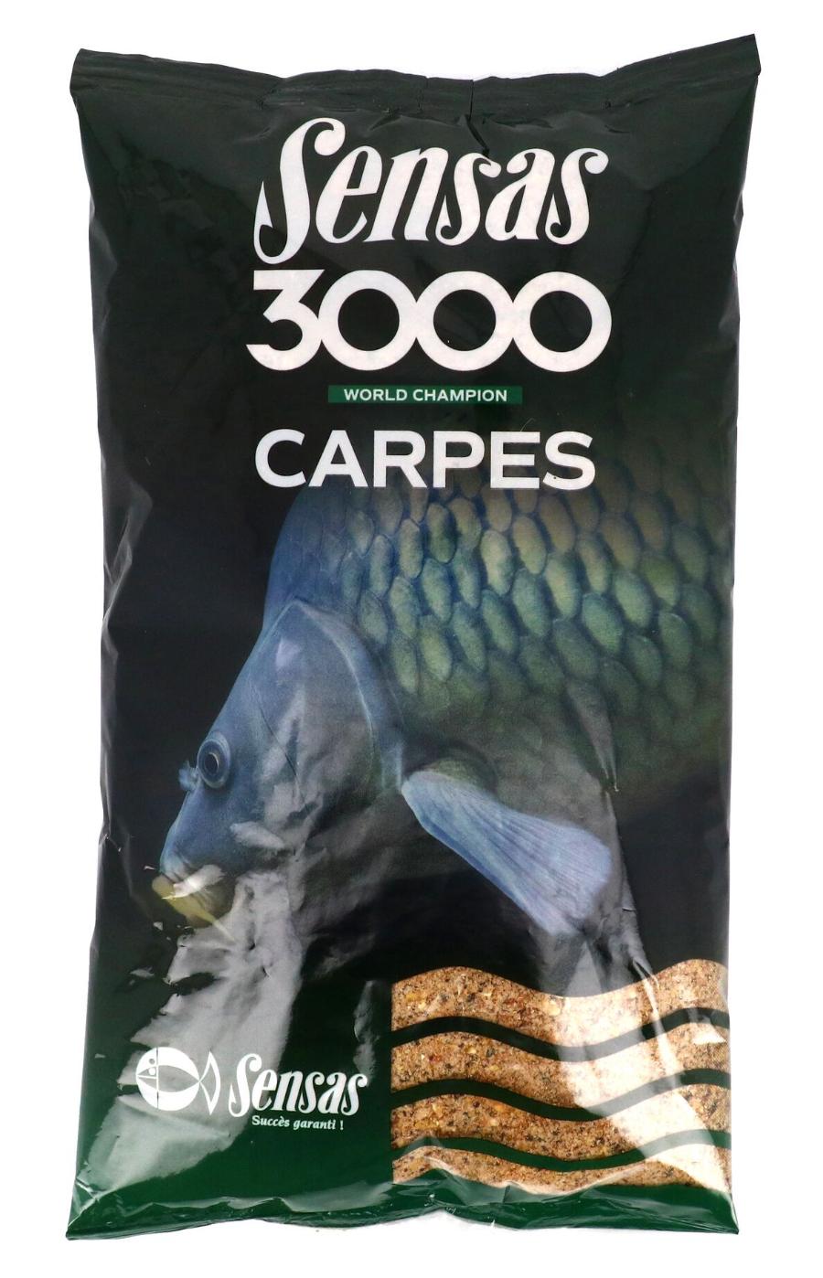 Прикормка Sensas 3000 CARP 1кг Прикормка Sensas 3000 CARP 1кг
