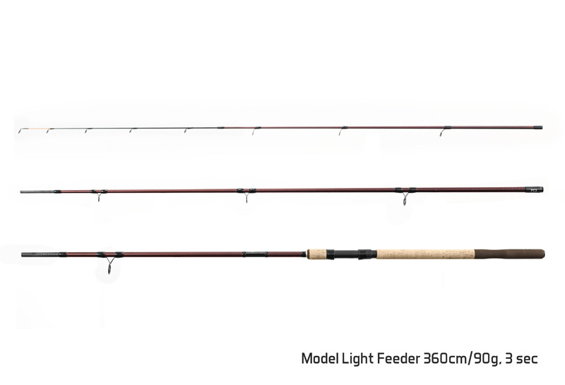 Удилища фидерные Delphin MAGMA M3 Light feeder 3+5 tips / 360cm - 90g Удилища фидерные Delphin MAGMA M3 Light feeder 3+5 tips / 360cm - 90g