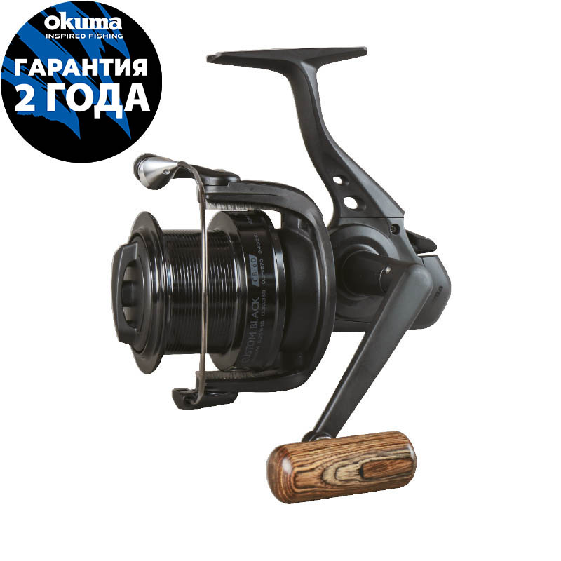 Катушка OKUMA Custom Black 80 + доп. шпуля Катушка OKUMA Custom Black 80 + доп. шпуля
