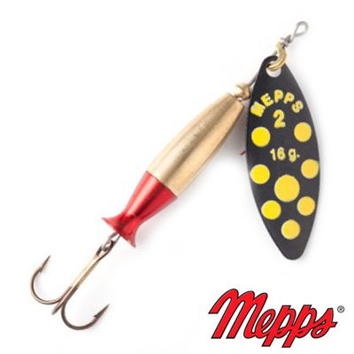 Блесна Mepps AGLIA LONG HEAVY NR/Jaune Черный/Желтый №3 24гр. Блесна Mepps AGLIA LONG HEAVY NR/Jaune Черный/Желтый №3 24гр.