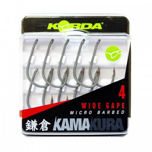 Крючок Korda Kamakura Wide Gape 10шт №8