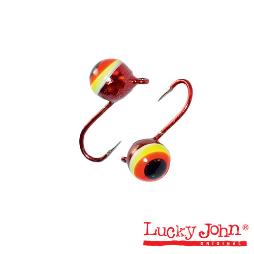 Мормышка вольфрамовая Lucky John ШАР с петел. и глаз. 030 CH