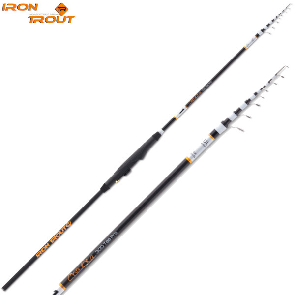 Удилище форелевое телескопическое IRON TROUT CHAKKA Tele PRO 1 / 3.00m / 0.5-5g Удилище форелевое телескопическое IRON TROUT CHAKKA Tele PRO 1 / 3.00m / 0.5-5g