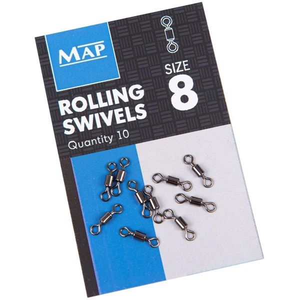 Вертлюг MAP Rolling Swivel / 10шт. №8