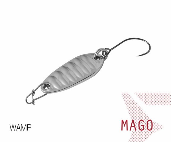 Блесна колеблющаяся Delphin MAGO Spoon / 2,0g - WAMP Блесна колеблющаяся Delphin MAGO Spoon / 2,0g - WAMP