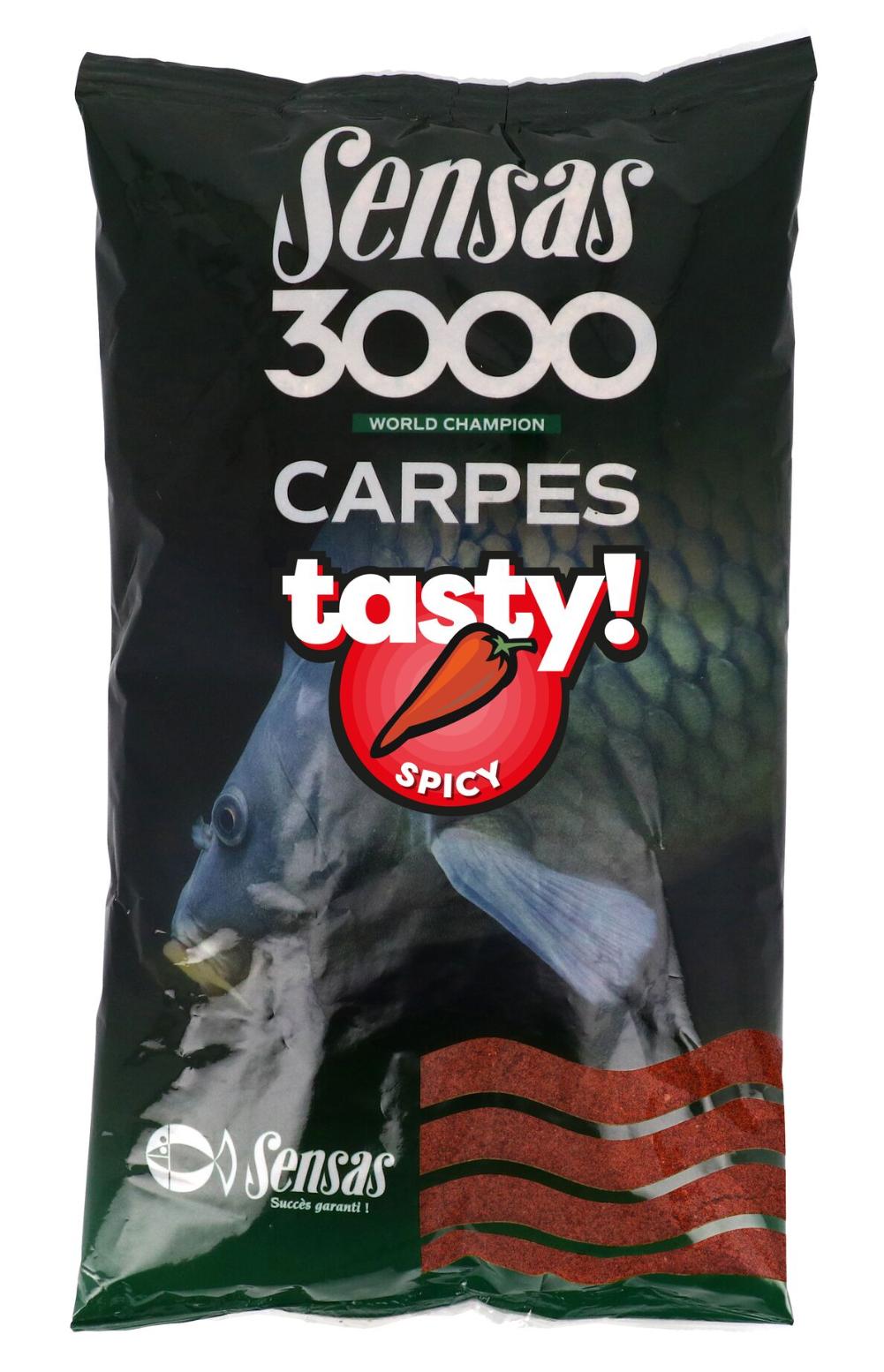 Прикормка Sensas 3000 CARP TASTY Robin Red 1кг Прикормка Sensas 3000 CARP TASTY Robin Red 1кг