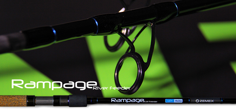 Удилище фидерное ZEMEX Rampage River Feeder 4.20м 14ft 180g. Фото N3 Удилище фидерное ZEMEX Rampage River Feeder 4.20м 14ft 180g. Фото N3