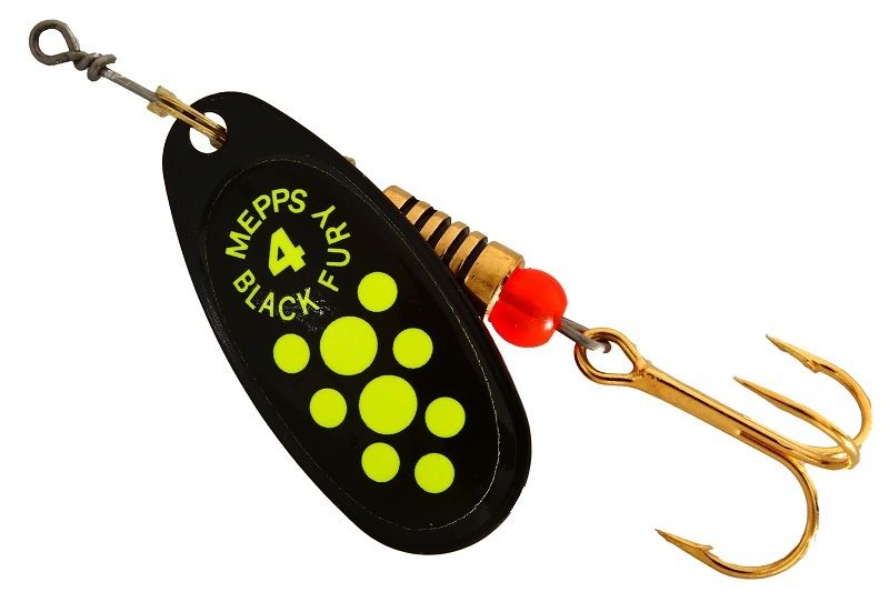 Блесна Mepps COMET BLACK FURY NR FLUO CHART №4 8гр Блесна Mepps COMET BLACK FURY NR FLUO CHART №4 8гр