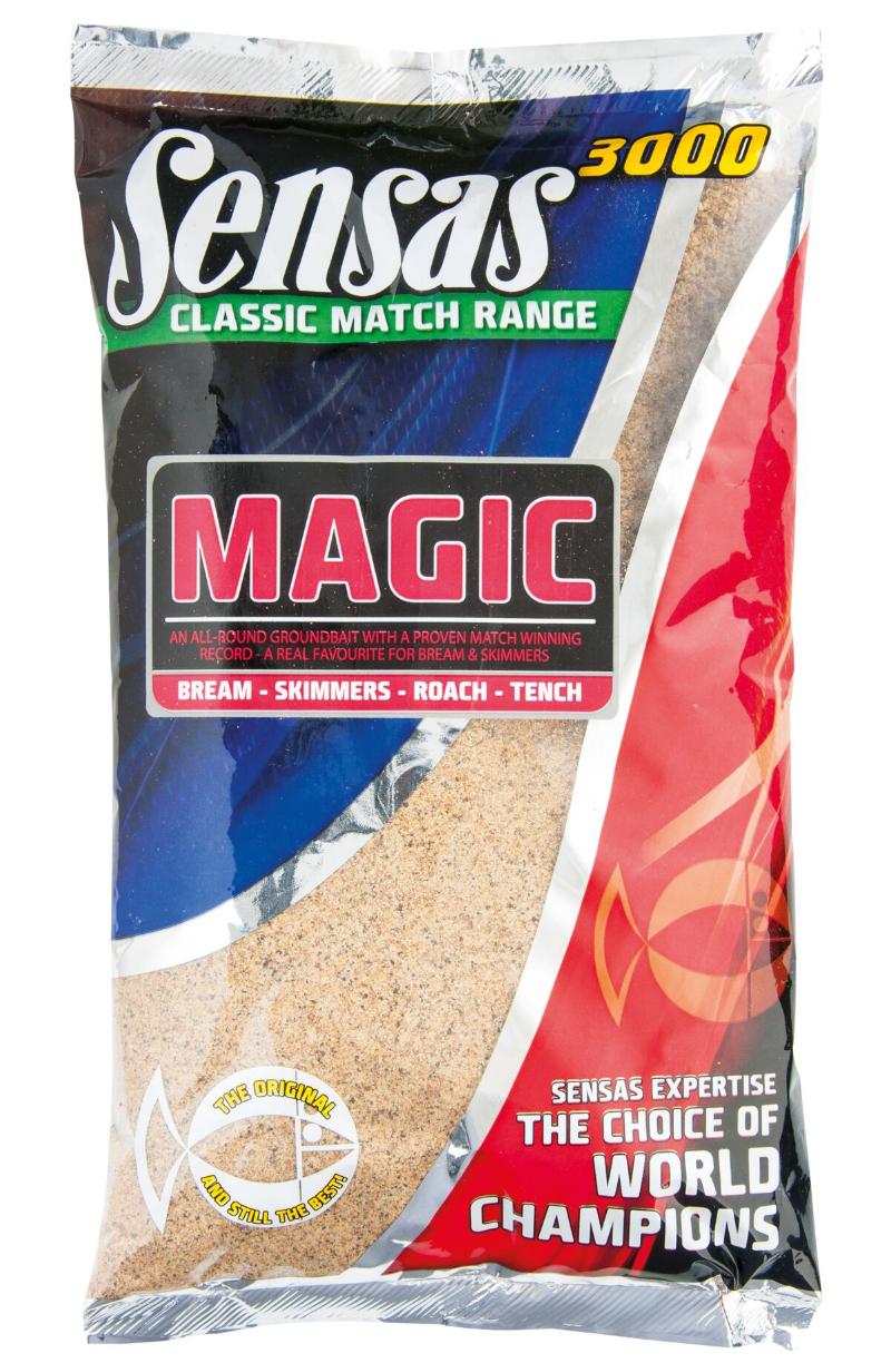 Прикормка Sensas 3000 MAGIC NATUREL 1кг Прикормка Sensas 3000 MAGIC NATUREL 1кг