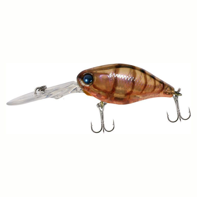 Воблер JACKALL Chubby DD 38 brown suji shrimp Воблер JACKALL Chubby DD 38 brown suji shrimp