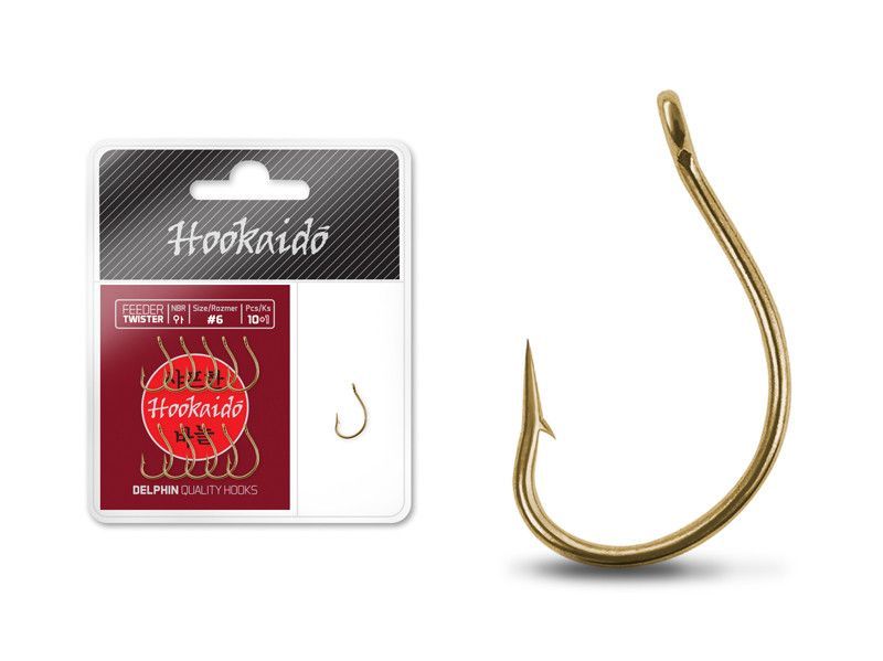Крючки Delphin HKD TWISTER Feeder Hooks №10 / 10+1шт.