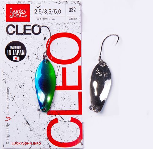 Блесна колеб. Lucky John CLEO длин.31мм/02,5г 032 Блесна колеб. Lucky John CLEO длин.31мм/02,5г 032