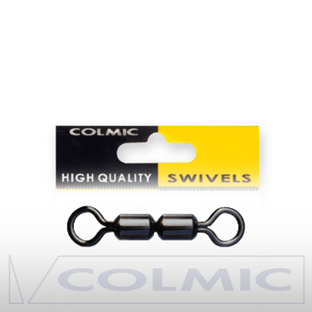 Вертлюги Colmic ROLLING SWIVELS DOUBLE H.S № 24 /  4кг /12шт