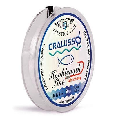 Леска CRALUSSO Hooklength Prestige 50м - 0,178мм 4,61кг Леска CRALUSSO Hooklength Prestige 50м - 0,178мм 4,61кг