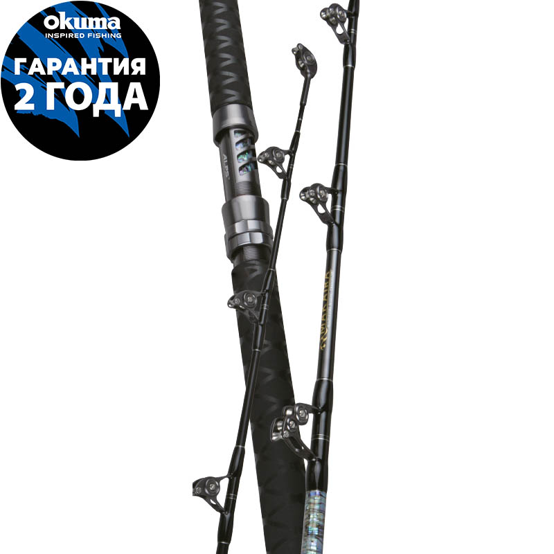 Удилище OKUMA Makaira Trolling 5'10'' 80lbs 1sec Straight Butt Удилище OKUMA Makaira Trolling 5'10'' 80lbs 1sec Straight Butt